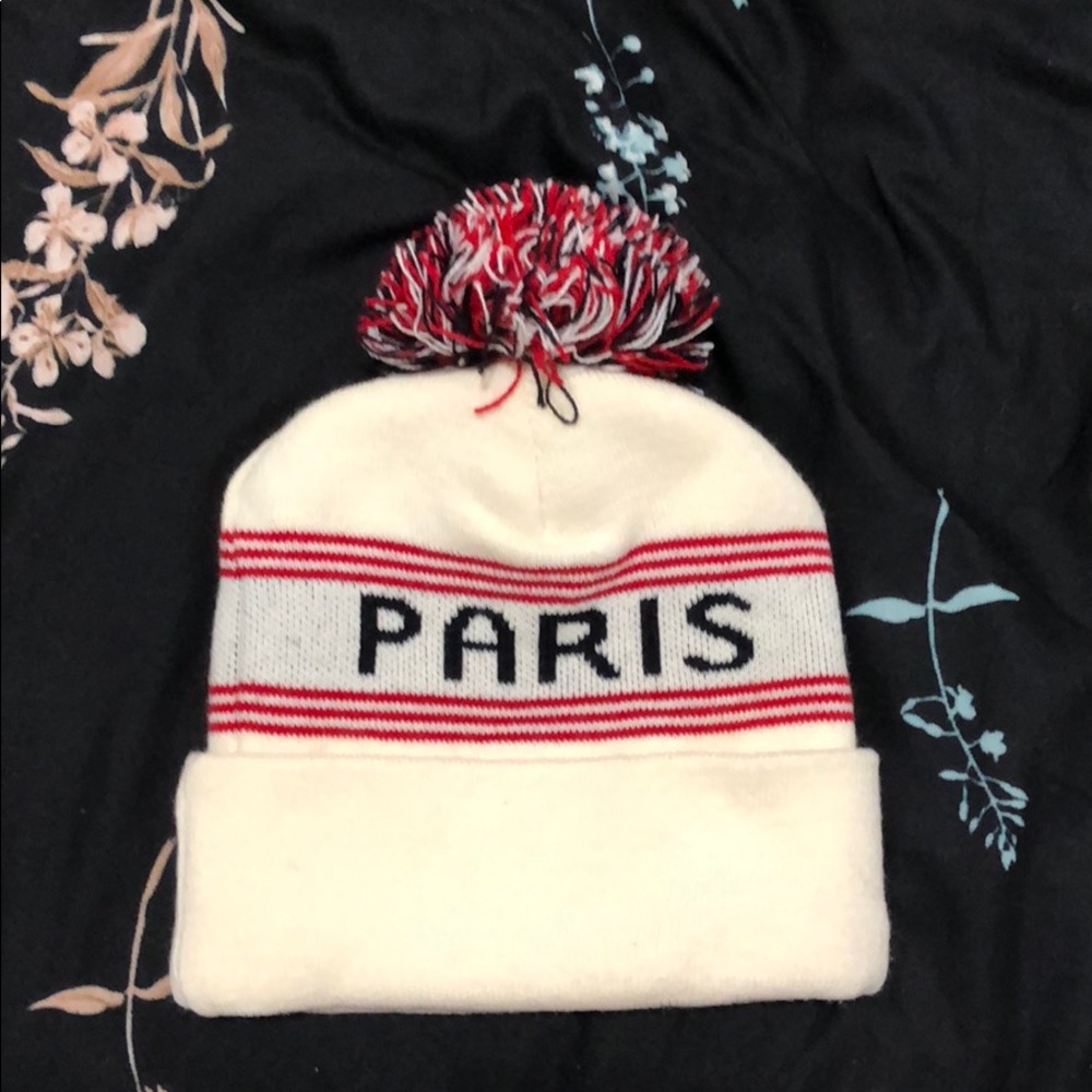American Apparel Paris Beanie Pom Hat